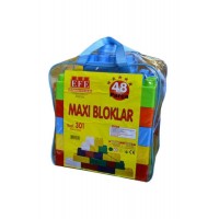 Efe Toys 48 Parça Maxi Bloklar 301