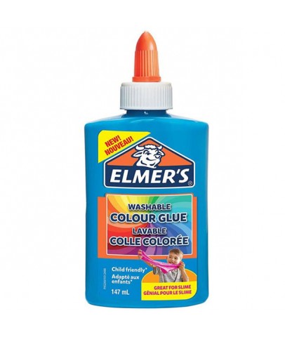 Elmers Mat Renkli Yapıştırıcı Mavi 147 ML 2109500