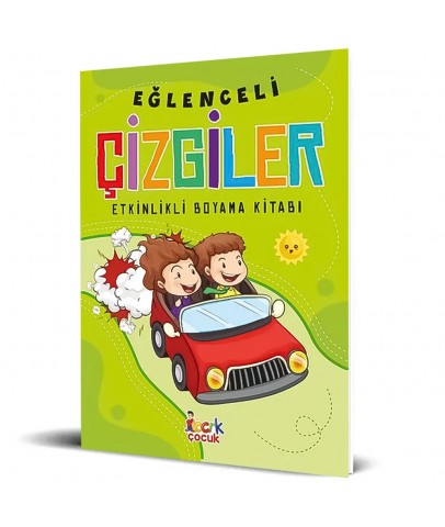 Ema Eğlenceli Çizgiler (etkinlikli Boyama Kitabı