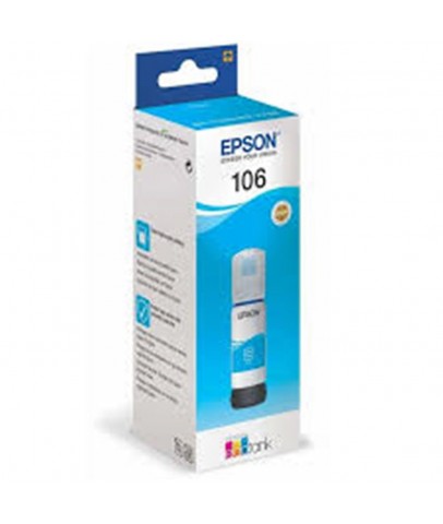 Epson 106 Cyan Mavi Şişe Mürekkep T00R240 L7160-7180