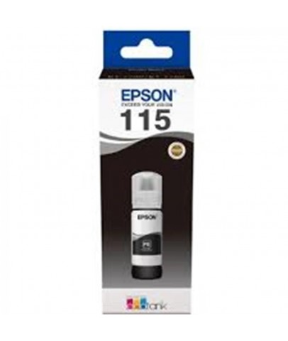 Epson 115  Black Siyah Şişe Mürekkep T07C14A L8160-L8180