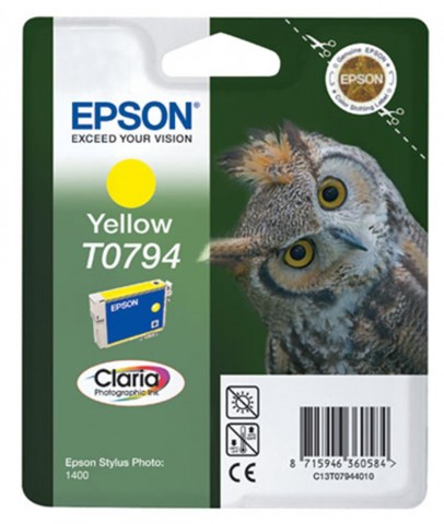 Epson 1400-P50 Yellow Sarı Mürekkep Kartuş T07944020