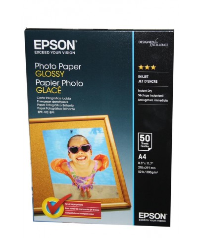 Epson A4 200Gram 50'li Fotoğraf Kağıdı S042539