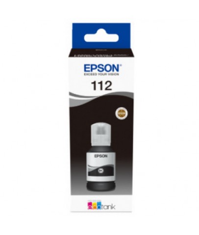 Epson T06C1 (112) Black Siyah Şişe Mürekkep C13T06C14A