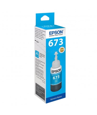 Epson T6732 Cyan Mavi Şişe Mürekkep T67324A