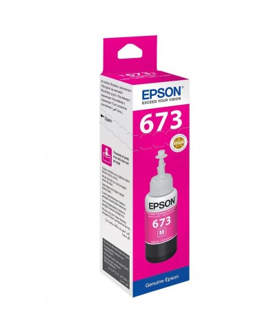 Epson T6733 Magenta Kırmızı Şişe Mürekkep T67334A