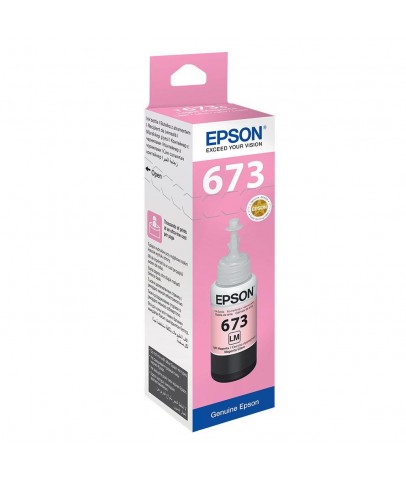 Epson T6736 Light Magenta Açık Kırmızı Şişe Mürekkep T67364A