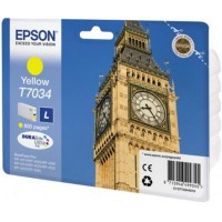 Epson T7034 Yellow Sarı 800 Sayfa Mürekkep Kartuş T70344010