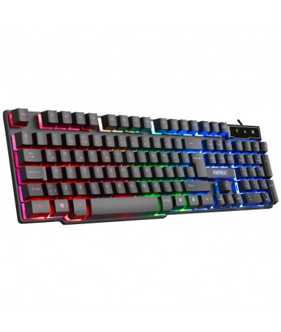 Everest KB-188 Borealis Siyah USB Gökkuşağı Aydınlatmalı Q Gaming Oyuncu Klavyesi