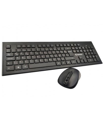 Everest KM-9675 Siyah Kablosuz 1600dpi Q Standart Klavye + Mouse Set