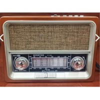 Everton RT-359 Fm-Am-Sw-Usb&Tf Player Güneş Enerjili Nostaljik Radyo