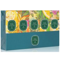 Eyüp Sabri Tuncer Set-5 16ml 5Li Cam Şişe  Sprey Kolonya (Verbena-Ç.limonu-Hawaii-B.Mandalina-limon)