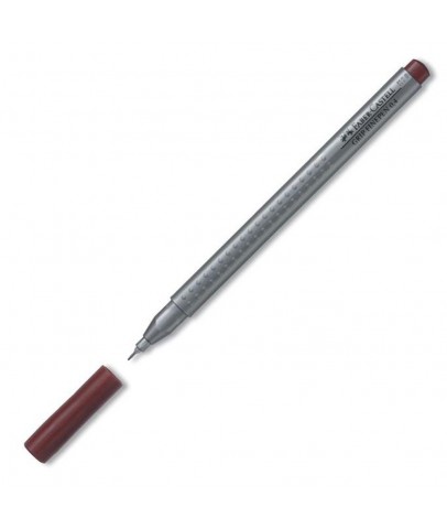 Faber-Castell Finepen 0.4 MM Lal Kırmızı 15 16 26