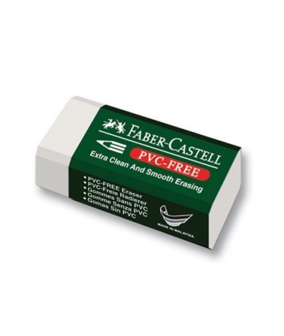 Faber-Castell Silgi Pvc Free (7085-24) Beyaz(1 Adet)