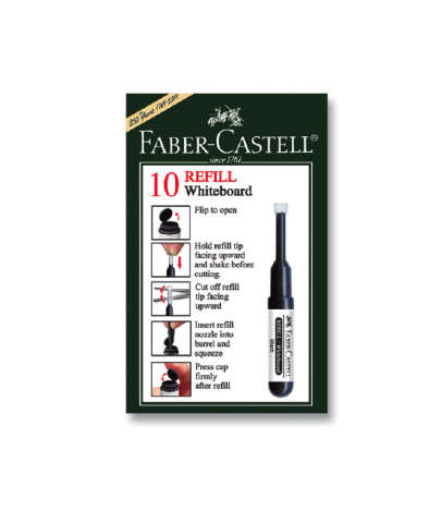 Faber-Castell Tahta Kalem Mürekkebi W20 Kırmızı 25 43 21