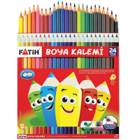 Fatih Kuru Boya Kalemi Tam Boy 24 Renk 33225