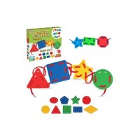 Fen Toys Geometrik Şekiller İpli Aktivite 156 Parça 3674