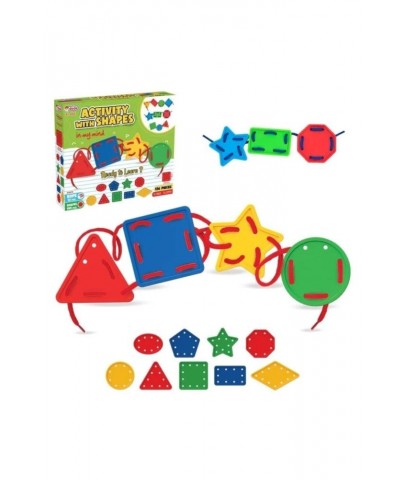 Fen Toys Geometrik Şekiller İpli Aktivite 156 Parça 3674