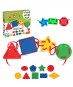 Fen Toys Geometrik Şekiller İpli Aktivite 156 Parça 3674