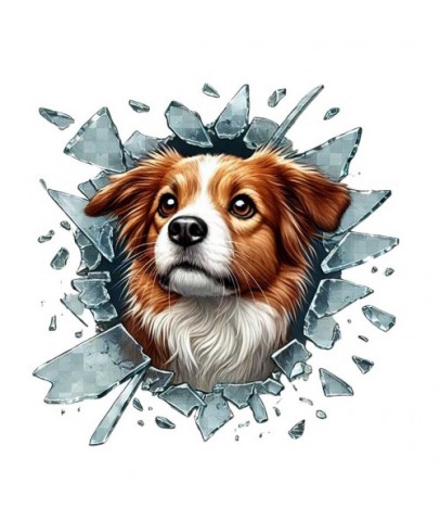 Fulcar Australian Shepherd Araç Stickerı