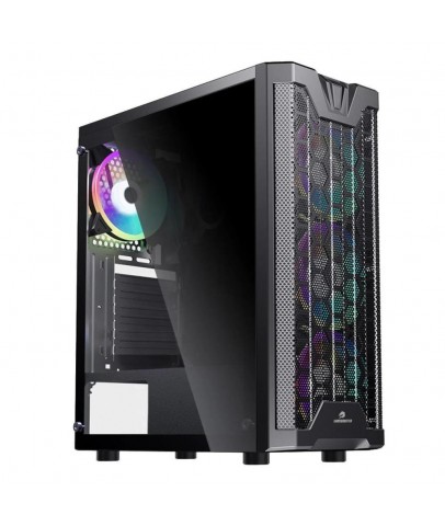 GameBooster GB-F3101B USB 3.0, ATX Mesh, RGB Fan, Siyah Kasa  (PSU yok)