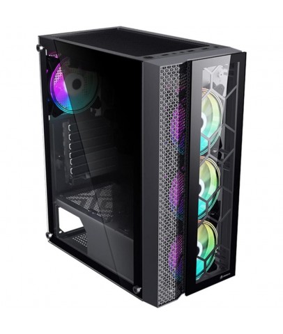 GameBooster GB-F3105B USB 3.0,  ATX Mesh, RGB Fan, Siyah (PSU yok) Gaming Kasa