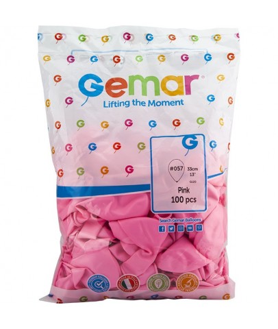 Gemar Balon G120 33Cm 100 Lü Pembe #57