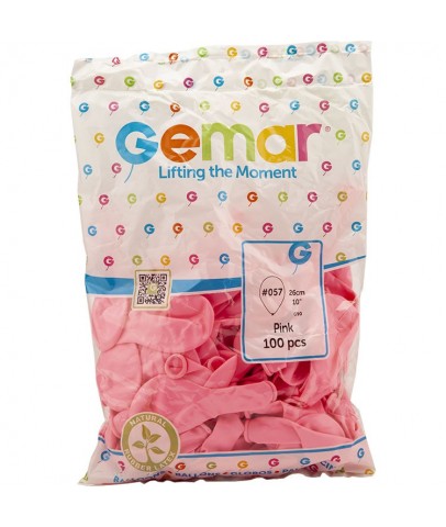 Gemar Balon G90 26Cm 100 Lü Pembe 057