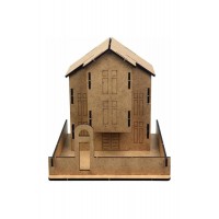 Giftölye 3D Ahşap Safranbolu Evi Hm-002