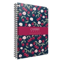 Gıpta Cherry Spiralli Sert Kapak Defter 17x24 120 Yp. Çiz.