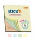 Gıpta Stıckn Yapışkanlı Not Kağıdı Pastel 4 Renk 76x76 100 YP 21821