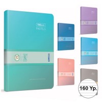 Gıpta Thebook Pastels İp.Dkş.Sert Kapak Defter 20x28 160 YP Çiz.