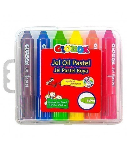 Globox Pastel Boya Jel 6 Lı 1528