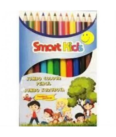 Globox Smart Kids Keçeli Kalem Jumbo 12 Renk GX3918