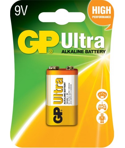 GP 9V Ultra Alkalin Pil Tekli Paket GP1604AU