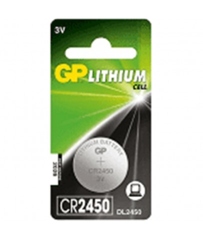 GP CR2450-U1 3V Lityum Düğme Pil Tekli Paket