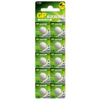 GP GPA76-2C10 LR44 Alkalin Düğme Pil 10'lu Paket