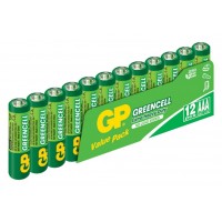 GP Greencel R03 AAA Boy İnce Çinko Kalem Pil 12'li Paket GP24G-VS12