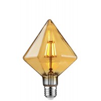 Horoz Pyramıd-6 Rustıc  Led Ampul 6W 2200K Flament