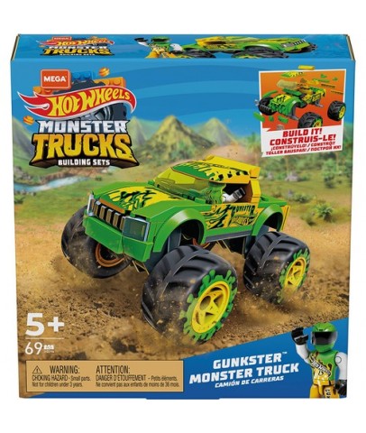 Hot Wheels Mega Gunkster Monster Truck MTL-HDJ94