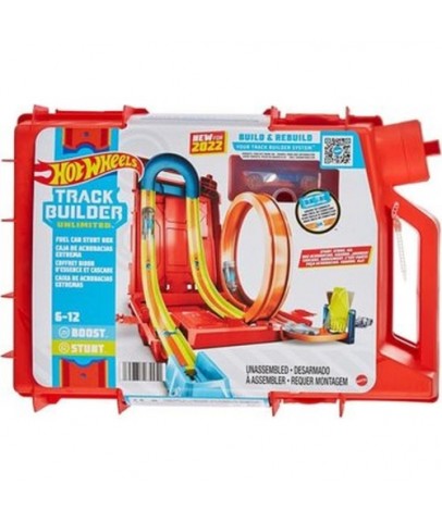 Hot Wheels Track Builder Benzin Bidonu Akrobasi Seti