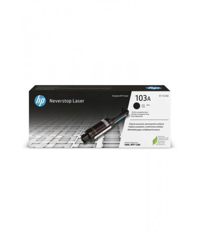 HP 103A Black Siyah 2.500 Sayfa NeverStop Tanklı Yazıcı Toneri W1103A