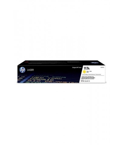 HP 117A Yellow Sarı 700 Sayfa Toner W2072A