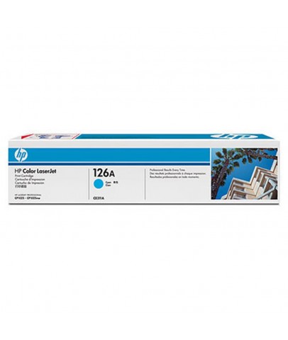 HP 126A Cyan Mavi 1.000 Sayfa Toner CE311A