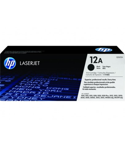 HP 12A Black Siyah 2.000 Sayfa Toner Q2612A