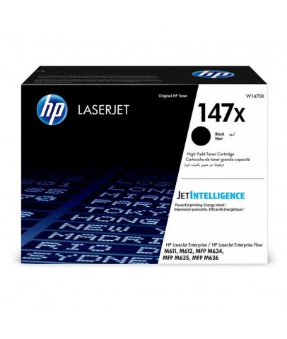 HP 147X Black Siyah 25.000 Sayfa Toner W1470X