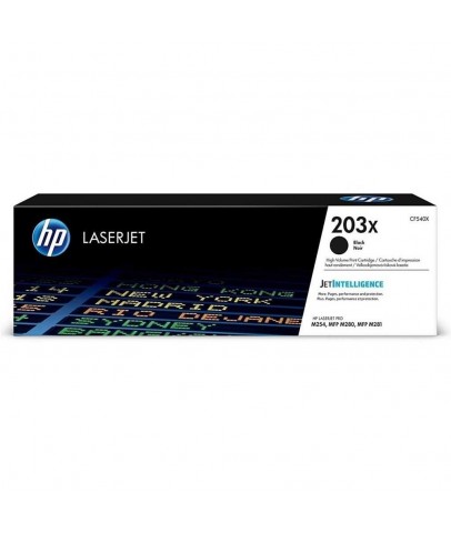 HP 203X Black Siyah Yüksek Kapasite 3.200 Sayfa Toner CF540X