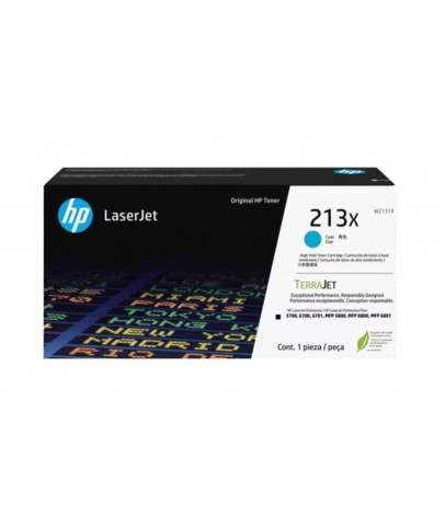 Hp 213X Cyan Mavi 6.000 Sayfa Toner W2131X