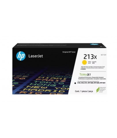 Hp 213X Yellow Sarı 6.000 Sayfa Toner W2132X