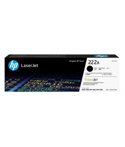 Hp 222A Black Siyah 1.300 Sayfa Toner W2220A